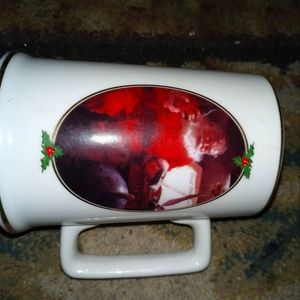 Vintage 1996 collectors edition Coca cola santa mug 'Good boys and girls'